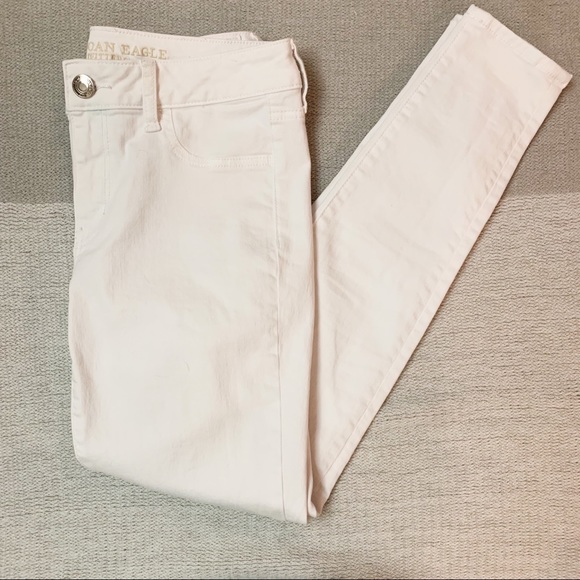 American Eagle Outfitters Denim - White American Eagle Jeggings